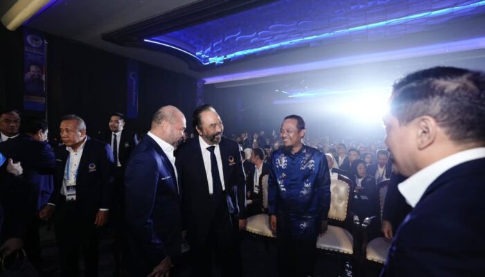 Gubernur Andi Sudirman Apresiasi Rakernas I Partai NasDem di Makassar