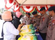 Brimob Polda Sulsel Gelar Gerakan Pangan Murah, Warga: Sangat Membantu
