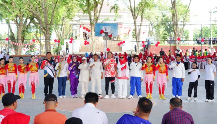 Bupati Bone Buka Lomba Senam Antar OPD, Tekankan Penjurian Adil dan Sportivitas