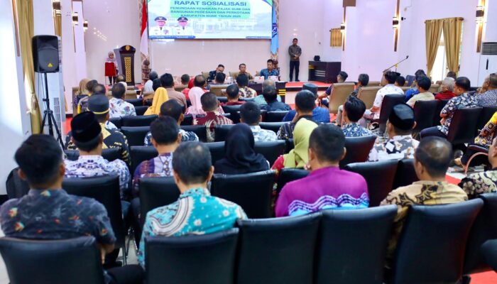 Dalam Rapat Pemantapan Penundaan PBB-P2, Bupati Tegaskan Kembali Pakai SPPT Awal