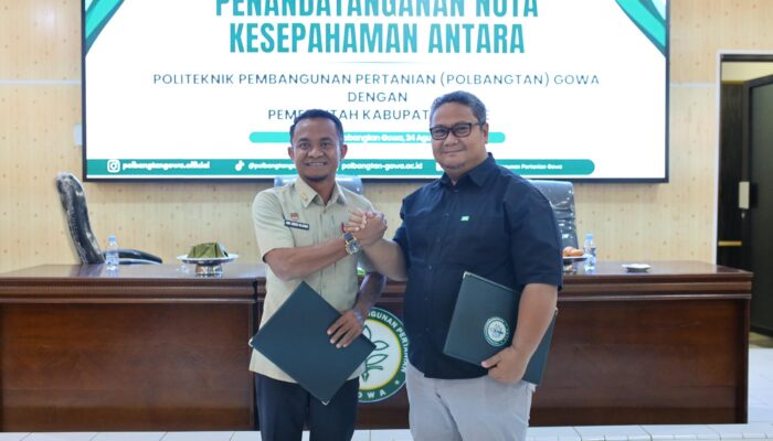 Bupati Bone Jalin Kerja Sama dengan Polbangtan Gowa, Fokus Kembangkan SDM Pertanian