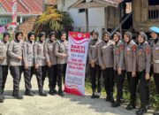 Jelang HUT Polwan, Polisi Wanita Polres Sinjai Tebar Kepedulian