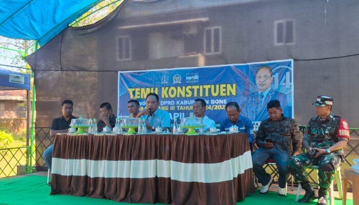 Ketua Komisi III DPRD Bone Indra Jaya Serap Aspirasi Warga Barebbo, Perbaikan Jalan Jadi Prioritas 