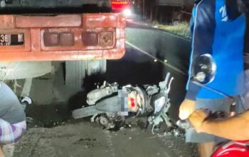 Lakalantas di Jalan Nasional Koppe Bone, Pengendara Soroti Kontainer Kerab Parkir di Area Rawan Laka