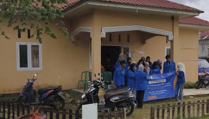 Berkat Mahasiswa PKL, Pemdes Cani Sirenreng Miliki Tempat Pembakaran Sampah Minim Asap