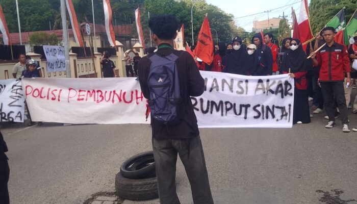 Ratusan Mahasiswa Sinjai Diperdaya Bupati Lalu Digebuk Kapolres Sinjai