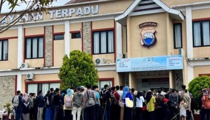 Diserbu 4000 Pendaftar PPPK PW, Polres Bone Buka Layanan SKCK di Akhir Pekan