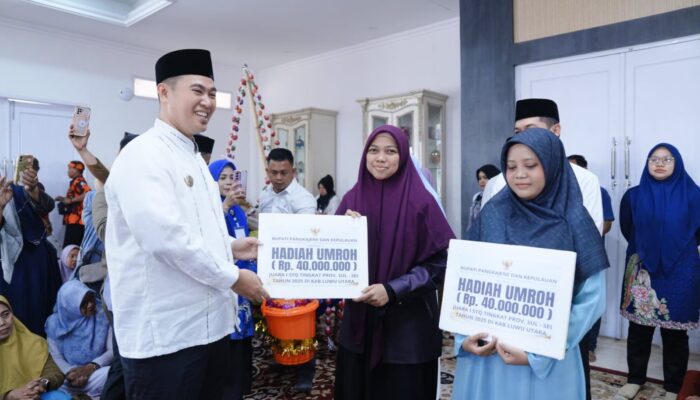 Pemkab Pangkep Peringati Maulid Nabi, Bupati Apresiasi Umrah Dua Juara STQH Sulsel