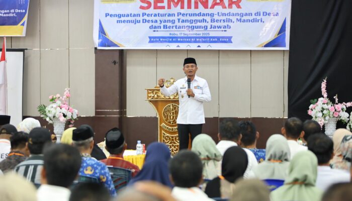 Bupati Bone Ajak Kades Kolaborasi Menuju Desa yang Tangguh, Bersih, Mandiri, dan Bertanggung Jawab