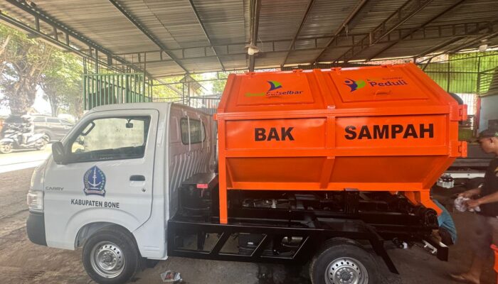 Bone Kembali Terima Bantuan CSR Bank Sulselbar, Dua Mobil Sampah Siap Diterima