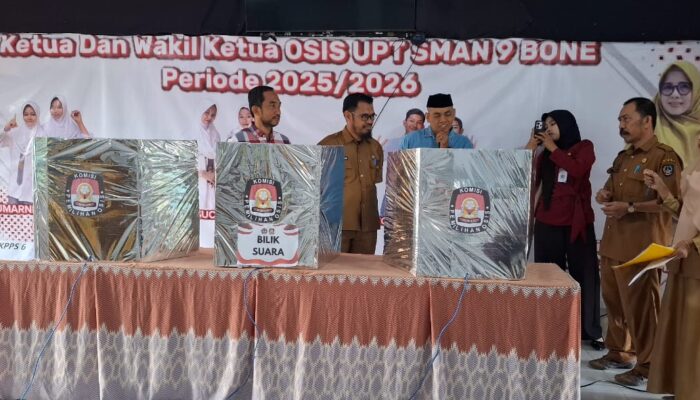Gunakan E – Voting, KPU Bone Monitoring Pemilihan Ketua OSIS Serentak se-Sulsel