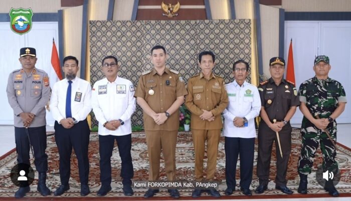 Bupati Pangkep bersama Forkopimda Imbau Warga Tidak Terprovokasi dan Tolak Demo Anarkis