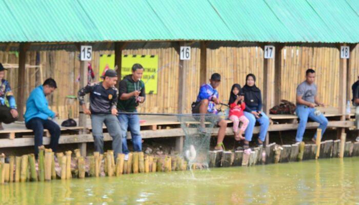 Serunya Lomba Mancing Kodim 1407/Bone, Jalin Kebersamaan dan Hidupkan UMKM Lokal
