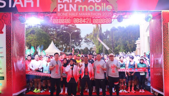 Ribuan Runner Meriahkan Bone Half Marathon 2025, Bupati: Terima Kasih Gerakkan Perputaran Ekonomi
