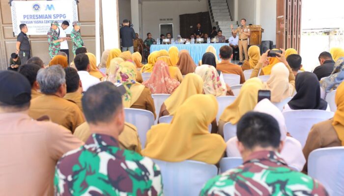 Bupati Bone Resmikan SPPG Yasika di Palakka, Dukung Program Makan Bergizi Gratis
