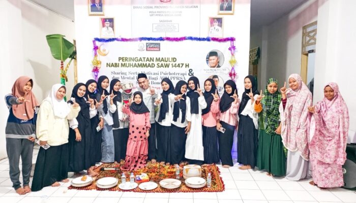 UPT Seroja Bone Gelar Peringatan Maulid dan Sharing Motivasi Bagi Anak Binaan