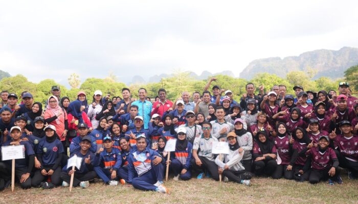 Digelar di Lapangan PT Semen Tonasa, Babak Kualifikasi Porprov Sulsel Cabor Cricket Resmi Bergulir