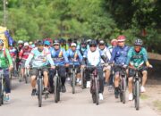 Sambut HUT ke-57 Tahun, PT Semen Tonasa Gelar Fun Bike