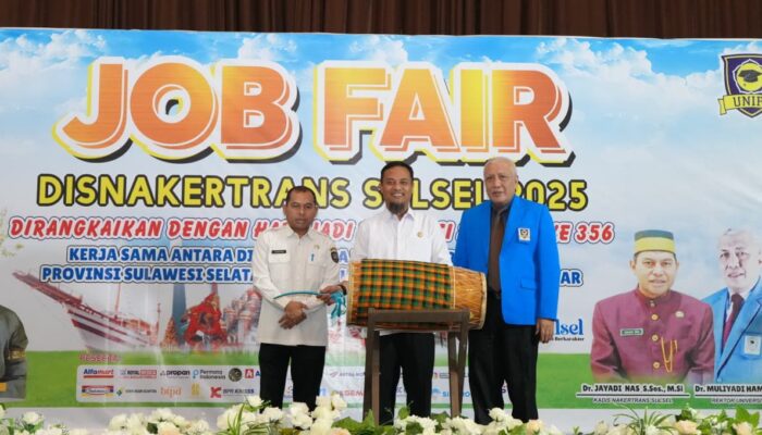 Job Fair Sulsel 2025 Sediakan 2.000 Lowongan Kerja, Resmi Dibuka Gubernur