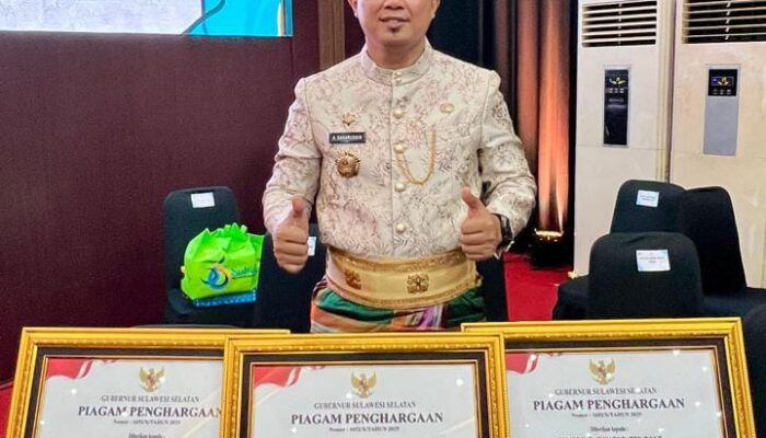 Bone Sabet Tiga Penghargaan Bergengsi di Hari Jadi Sulsel 2025, Kokohkan Posisi sebagai Lumbung Pangan Nasional