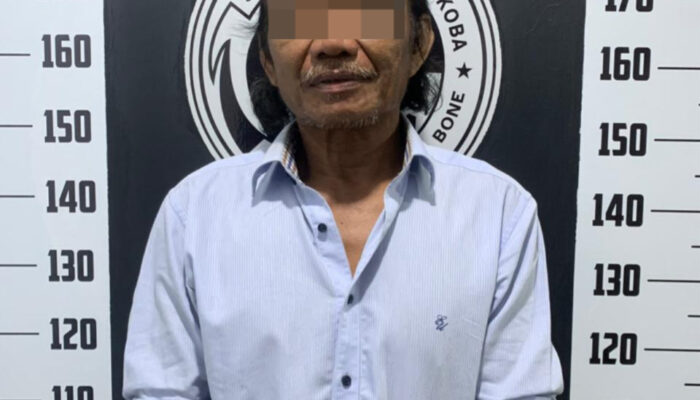 Satresnarkoba Polres Bone Amankan Lansia Diduga Pengguna Narkoba