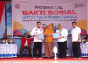 Sambut HUT ke-57, PT Semen Tonasa Gelar Pengobatan Gratis bagi Warga Sekitar Perusahaan