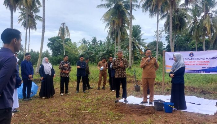 Universitas Sipatokkong Mambo Bangun Laboratorium Terbuka, Wabup Bone Nyatakan Dukungan Penuh
