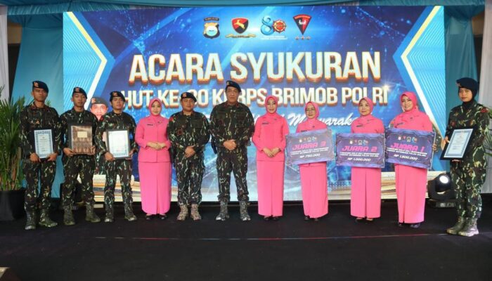 Brimob Polda Sulsel Gelar Syukuran HUT ke-80 Secara Sederhana, Hadirkan 1.106 Anak Yatim Piatu