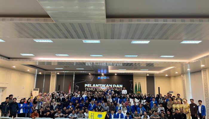 PMII Komisariat UIN Alauddin Makassar Gelar Pelantikan dan Temu 1000 Sahabat, Jadi Lokomotif Pergerakan di Indonesia Timur