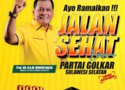 Jalan Santai HUT ke-61 Partai Golkar di Bone Bertabur Hadiah, dari Umrah hingga Kulkas