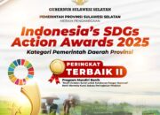 Prestasi Sulsel,  Program Mandiri Benih Diganjar SDGs Action Awards 2025