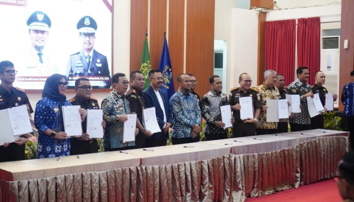 Pemprov Sulsel dan Kejati Teken MoU Penerapan Pidana Kerja Sosial dalam KUHP Baru