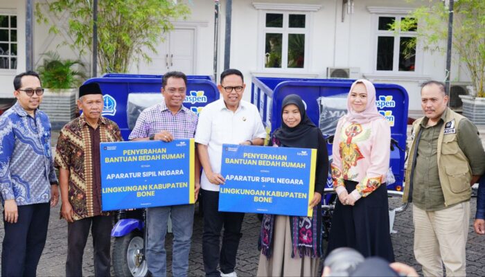 Pemkab Bone Kembali Terima CSR untuk Penanganan Sampah, Dua Motor Sampah dan Dua Program Bedah Rumah