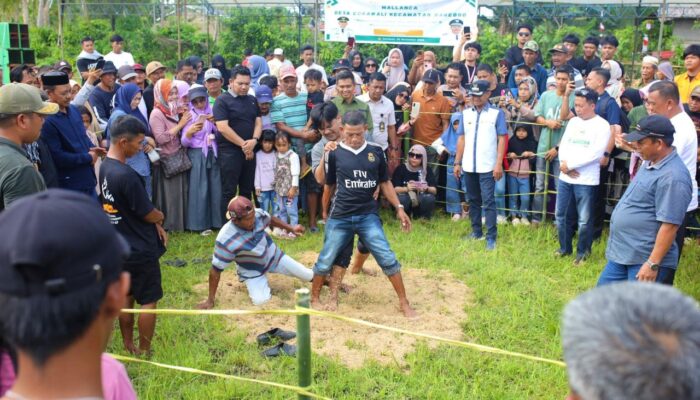 Bupati Bone Hadiri Pesta Rakyat Mallanca di Desa Corawali, Wujudkan Kebersamaan dan Persaudaraan Warga