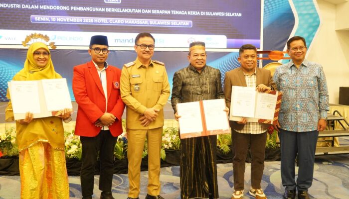 Dirut PT Semen Tonasa Paparkan Inovasi Hijau di Rakerkonprov Apindo Sulsel 2025