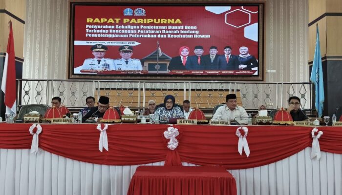 Rekomendasi Banggar DPRD Bone Jelang MoU APBD 2026, Dari Suksesi Porprov Hingga UHC Non Cut Off