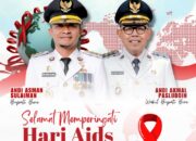 Hari AIDS Sedunia 2025,  Wakil Bupati Bone Ajak Semua Pihak Bersinergi Tekan Kasus HIV/AIDS