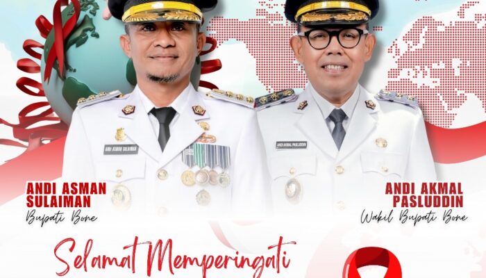 Hari AIDS Sedunia 2025,  Wakil Bupati Bone Ajak Semua Pihak Bersinergi Tekan Kasus HIV/AIDS