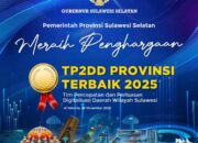 Gubernur Sulsel : Penghargaan TP2DD 2025 Jadi Motivasi Tingkatkan Kinerja Digitalisasi Sulsel