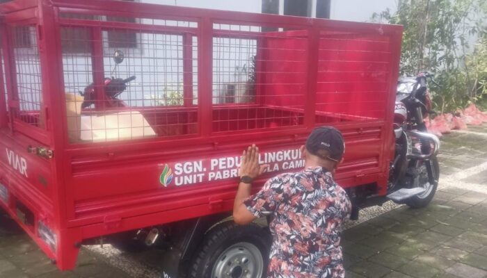 Pemkab Bone Kembali Terima Bantuan CSR Motor Sampah Pabrik Gula Camming