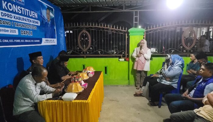 Ketua Komisi III DPRD Bone Indra Jaya Serap Aspirasi Warga Watu, Infrastruktur Jadi Keluhan Utama