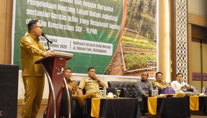 Pemkab Bone Bersama ICRAF-YLPMI Perkuat Kolaborasi Dorong Pertanian Cerdas Iklim Responsif Gender