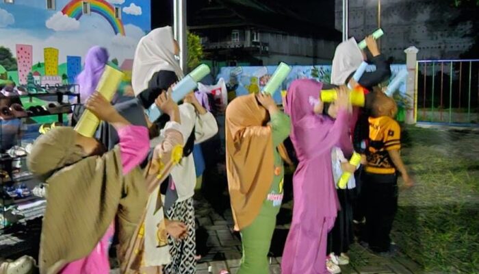 Langit Malam Jadi Kelas, TK Anak Bangsa Bangun Karakter Siswa Sejak Dini