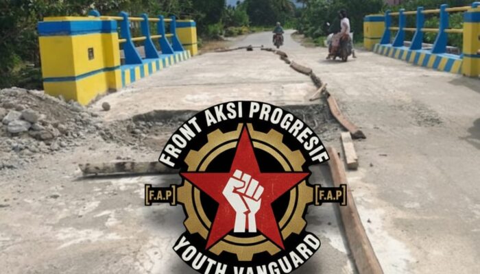 F.A.P Desak APH Audit Proyek Jembatan Lalume, Diduga Alami Penurunan Struktur