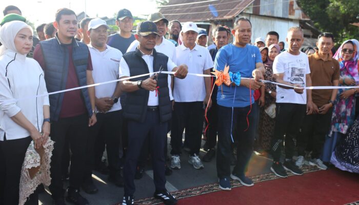 Tegaskan Tak Pilih Kasih, Bupati Bone Resmikan Peningkatan Jalan Rp 15 Miliar Ruas Panyula, Toro, dan Cellu