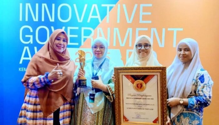 Pangkep Kembali Raih Predikat Kabupaten Sangat Inovatif di IGA 2025