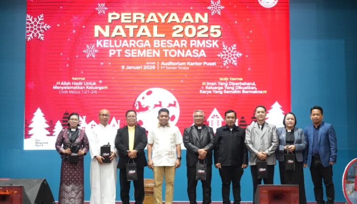 PMSK PT Semen Tonasa Gelar Perayaan Natal 2025 Penuh Hikmat dan Kebersamaan