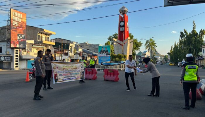 Polres Bone Gencar Sosialisasi Penerimaan Polri 2026, Sasar Masyarakat di CFD