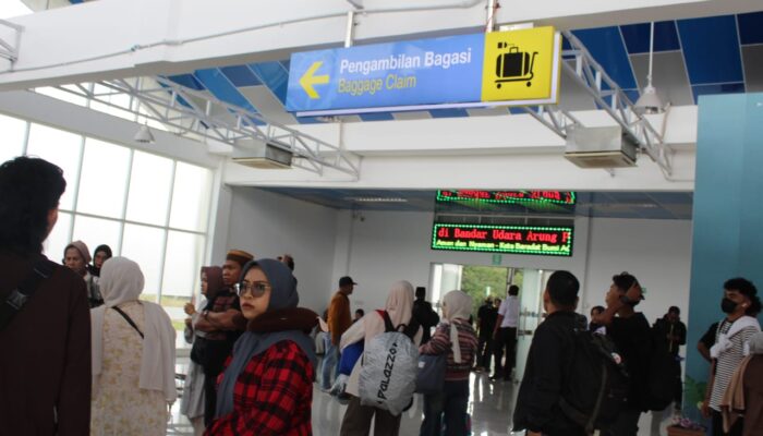 Bandara Arung Palakka Bone Kian Ramai, Penerbangan Bone-Balikpapan Jadi Favorit