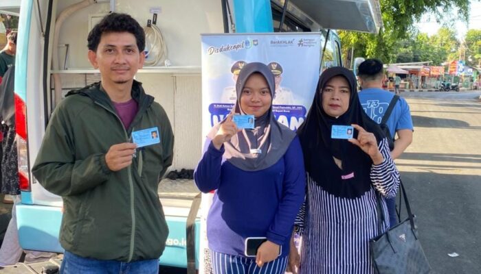 Hari Libur Tetap Melayani, Disdukcapil Bone Buka Layanan Adminduk di CFD Lapangan Merdeka